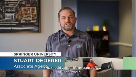 Personal Life insurance video: Life Insurance Outside of Work
